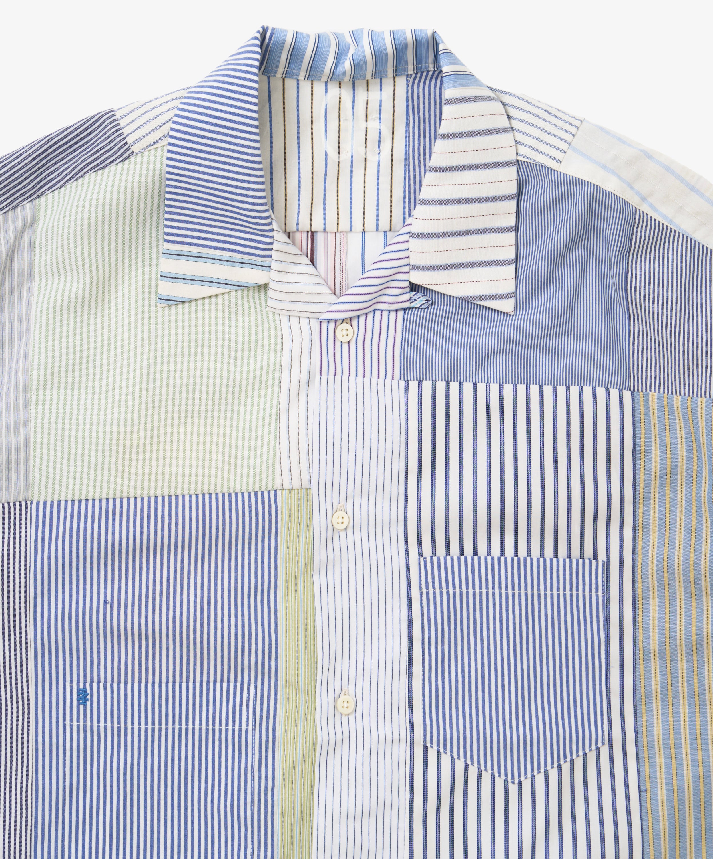 overshirt short sleeve stripe five