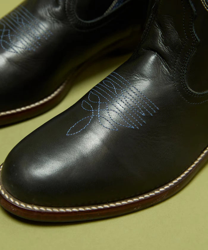 Long western boots/real leather long western boots
