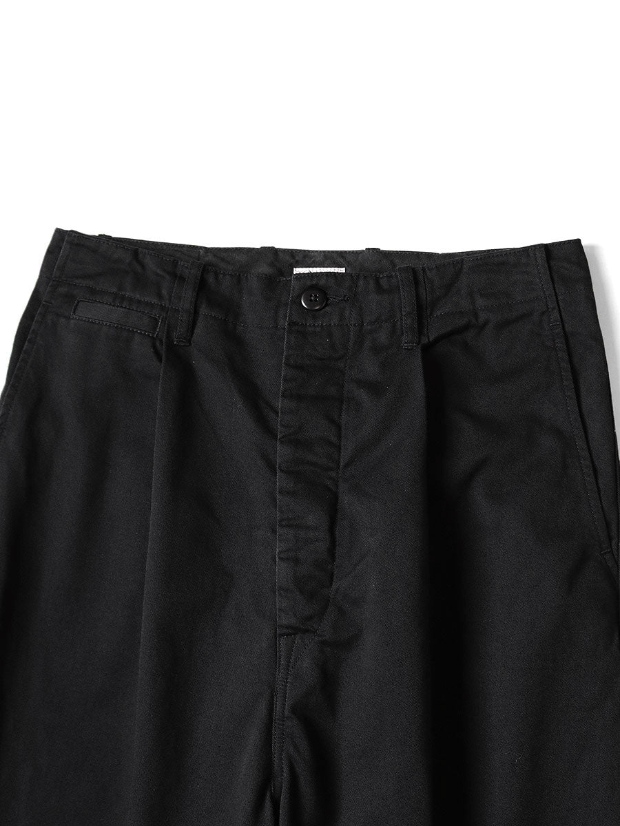 Chino High-Waisted Knee Pants