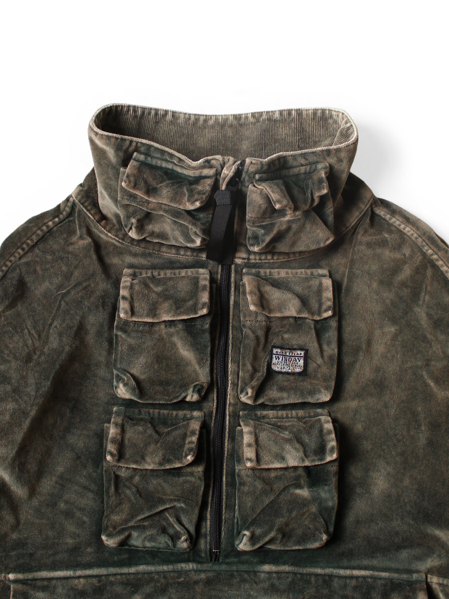 Velvet Nickel 6 Anorak (Dirty Dyed)