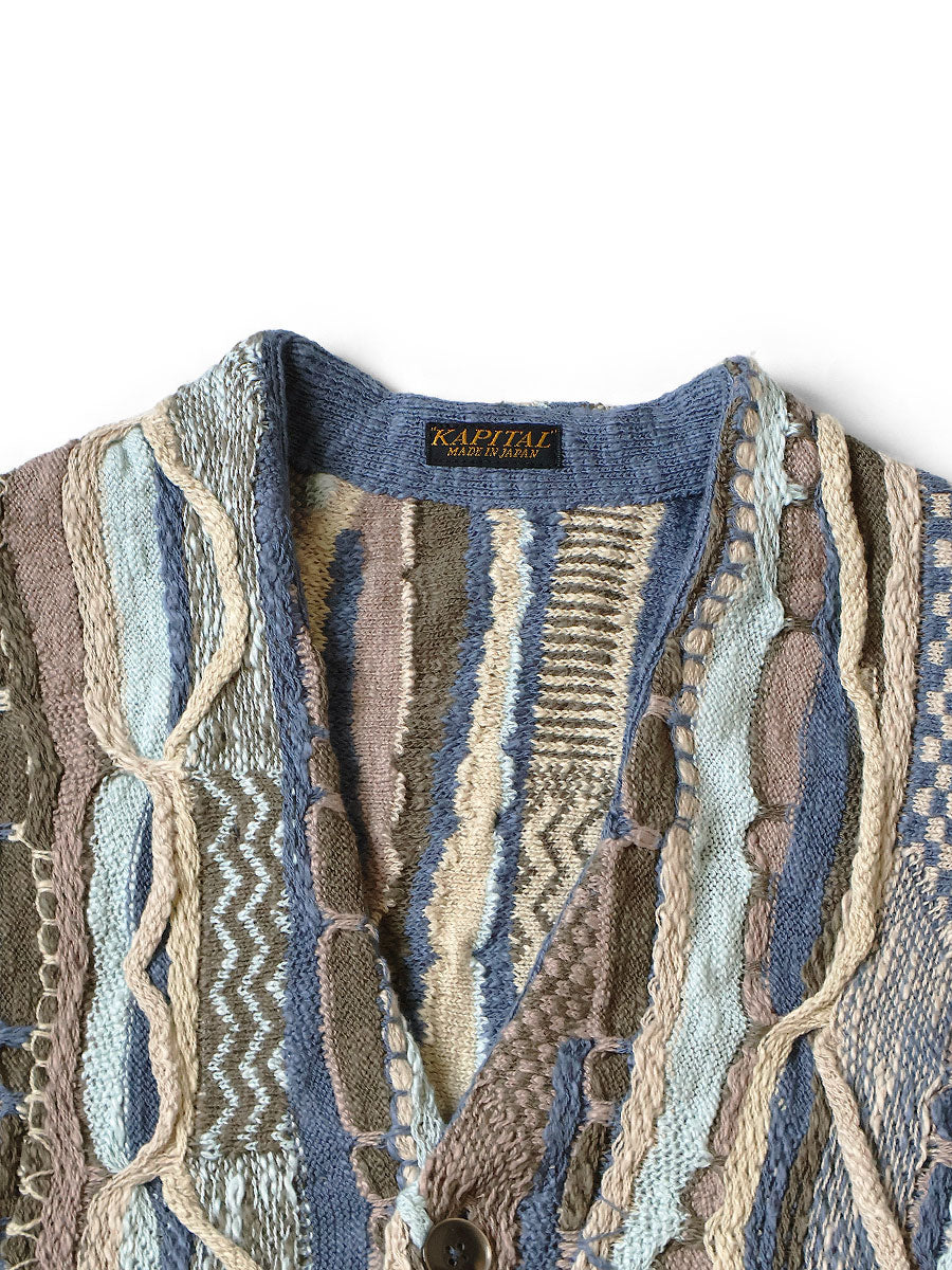 7G Knit GAUDY Short Cardigan