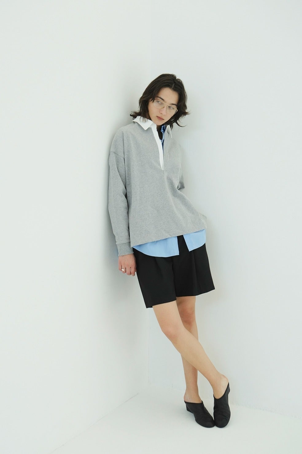 DEEP NECK WIDE RUGBY SHIRTS