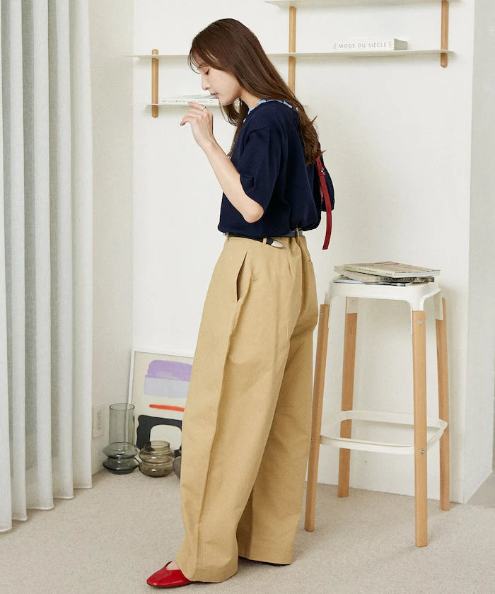 Shirt Frill V-Neck Half Sleeve Summer Knit Limited Edition