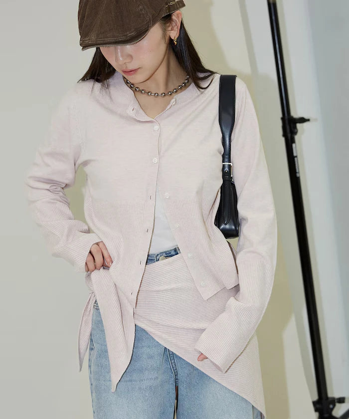 Stole Set Crew Neck Cardigan Limited Edition