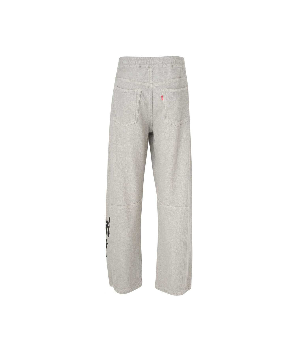 UP DOWN GIRL Denim Easy Pants