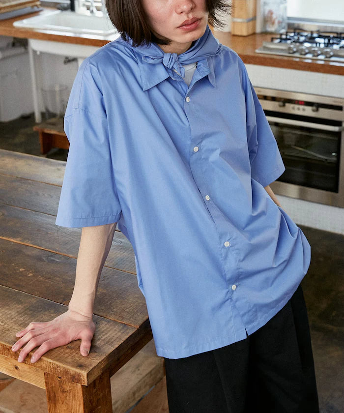 LOVE POP STUDIO Half Sleeve Shirt with Scarf Limited Edition
