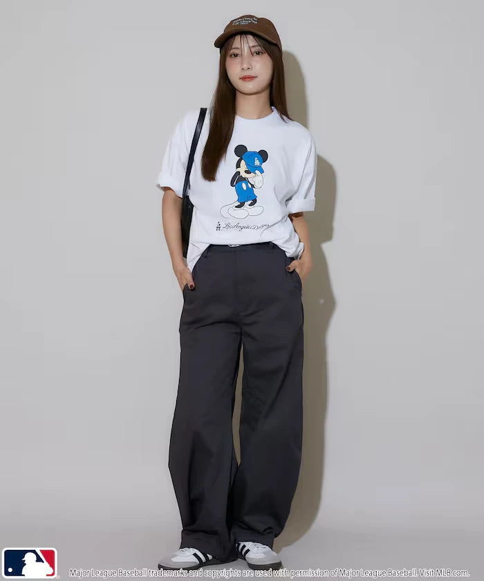 MLB/MICKEY MOUSE/Exclusive Print T-Shirt Limited Release