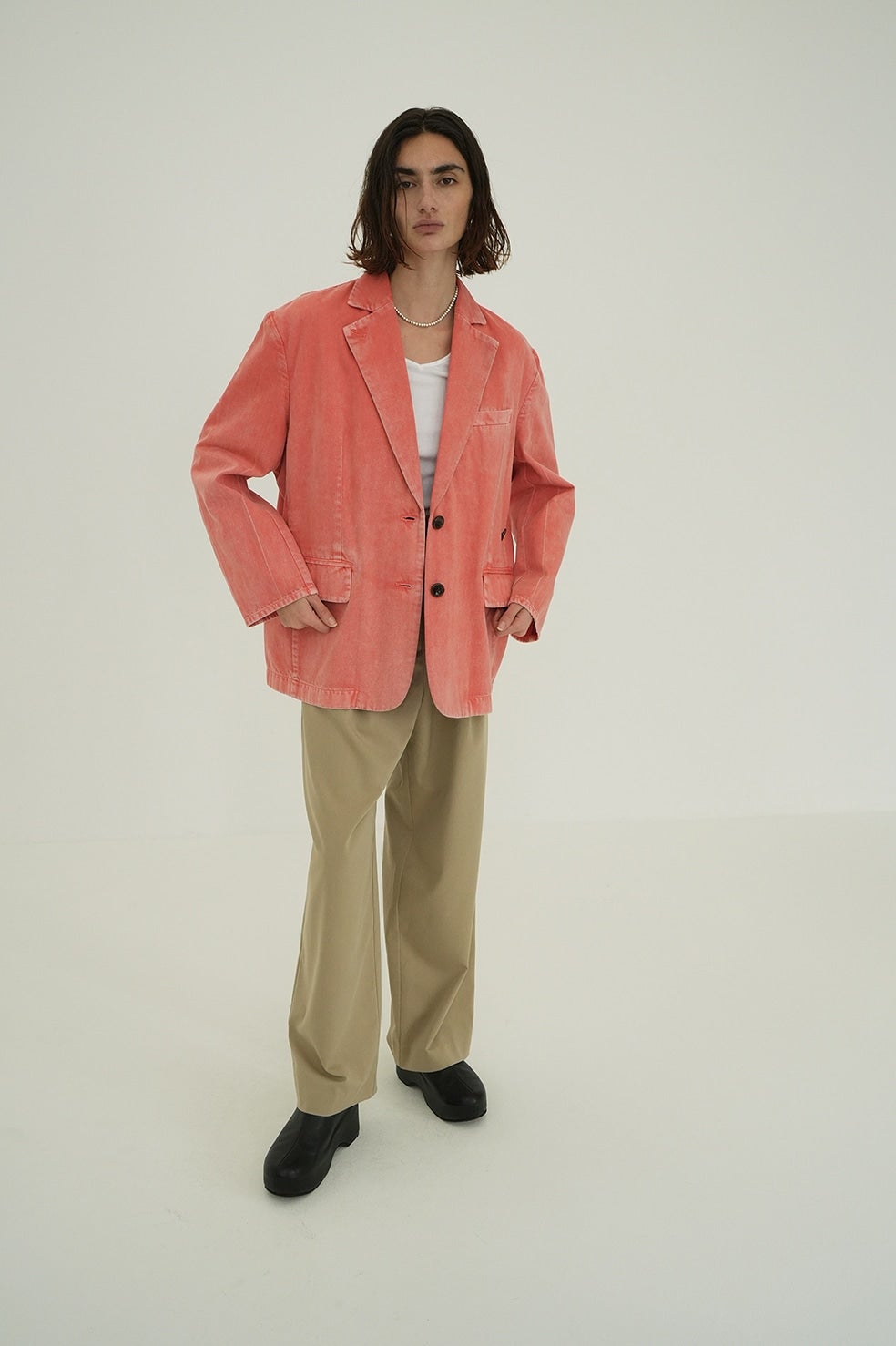FADED COLOR TAILORED JACKET