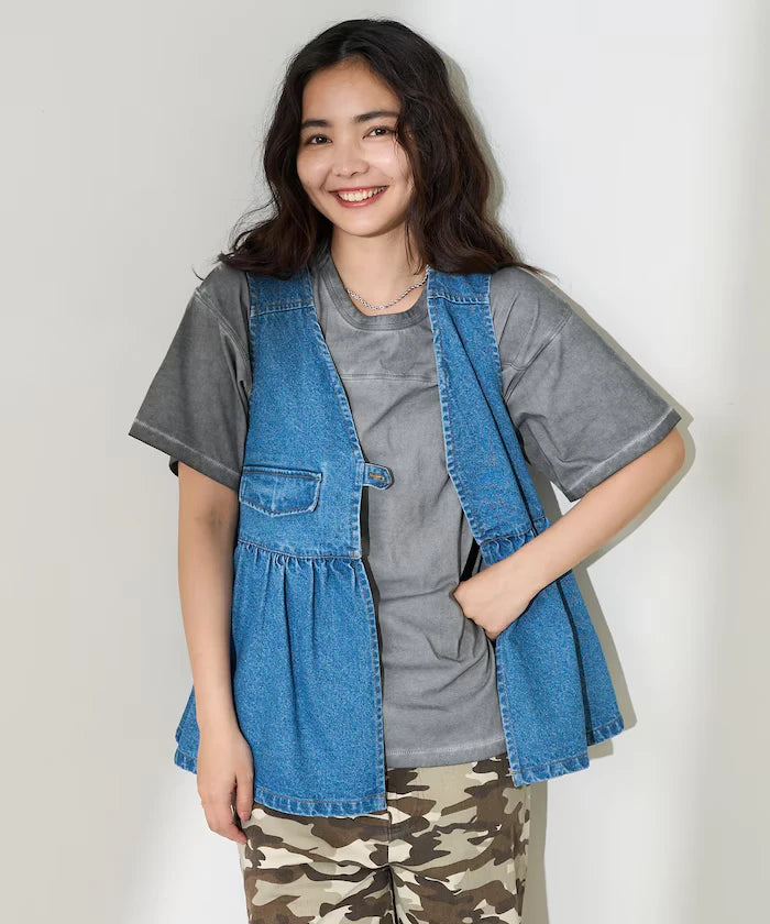 Painter Vest / Denim Vest <Compatible with Setups>