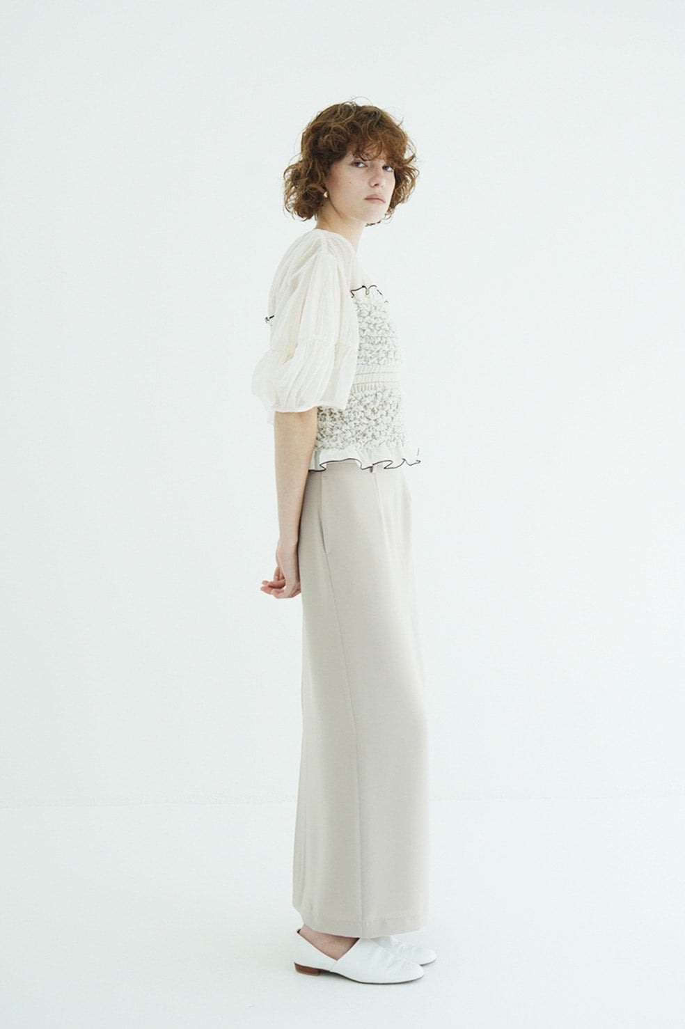 2WAY ADJUST DOUBLE WEAVE SKIRT