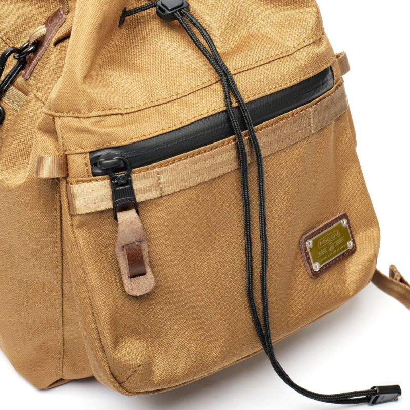 CORDURA DOBBY 305D DRAWSTRING SHOULDER / BLACK