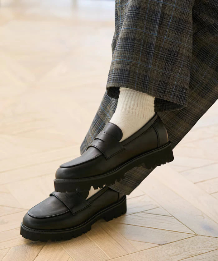 Rainy And Sunny Chunky Loafer/Thick Sole Loafer