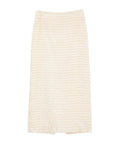 FEATHER STRAIGHT SKIRT