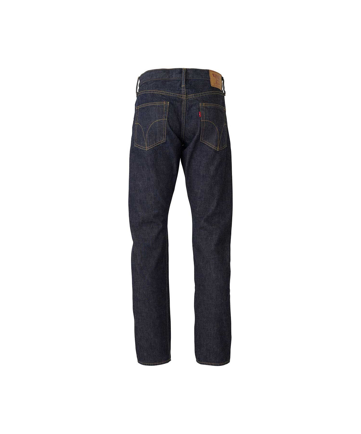 Slim Straight Denim Pants