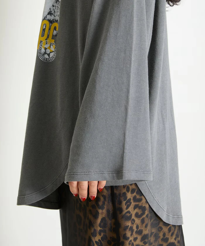 Dog Photo Print Long Sleeve T