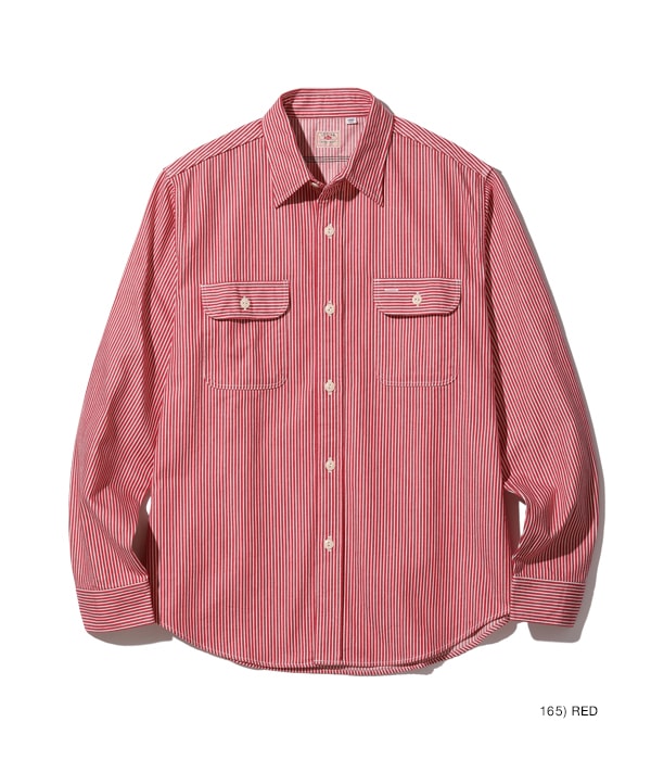 Hickory Stripe Work Shirt