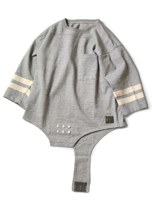 16/-degree thick slub jersey swim football T