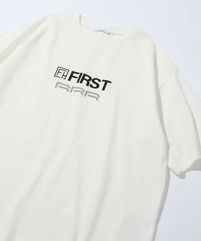 6 oz Front Logo Print Crew Neck T-Shirt / Print T-Shirt PRINT RRR