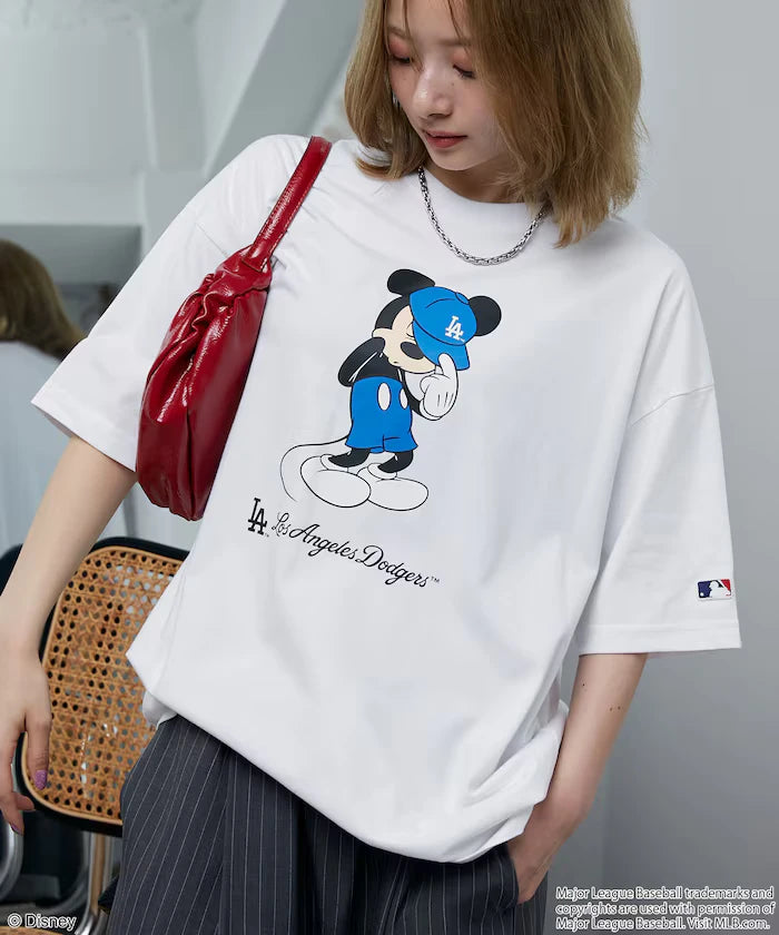 MLB/MICKEY MOUSE/Exclusive Print T-Shirt Limited Release