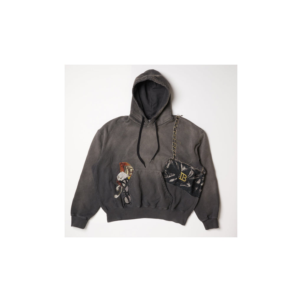 TROMPE L’OEIL EMBROIDERY HOODIE