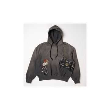 TROMPE L’OEIL EMBROIDERY HOODIE