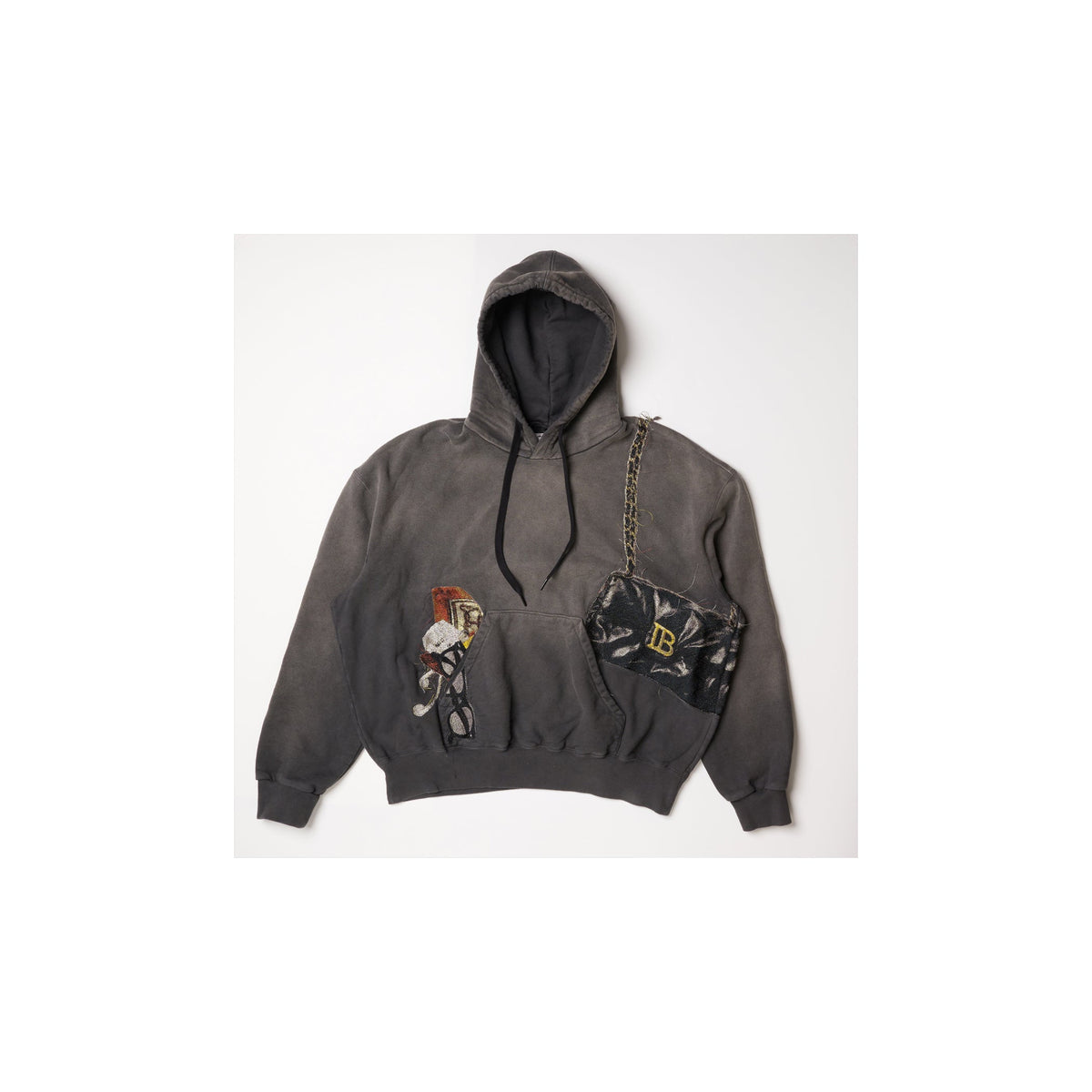 TROMPE L’OEIL EMBROIDERY HOODIE