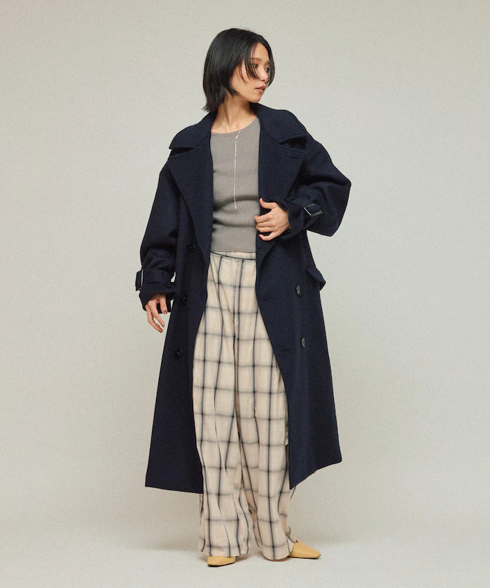 Oversized Recycled Wool Coat