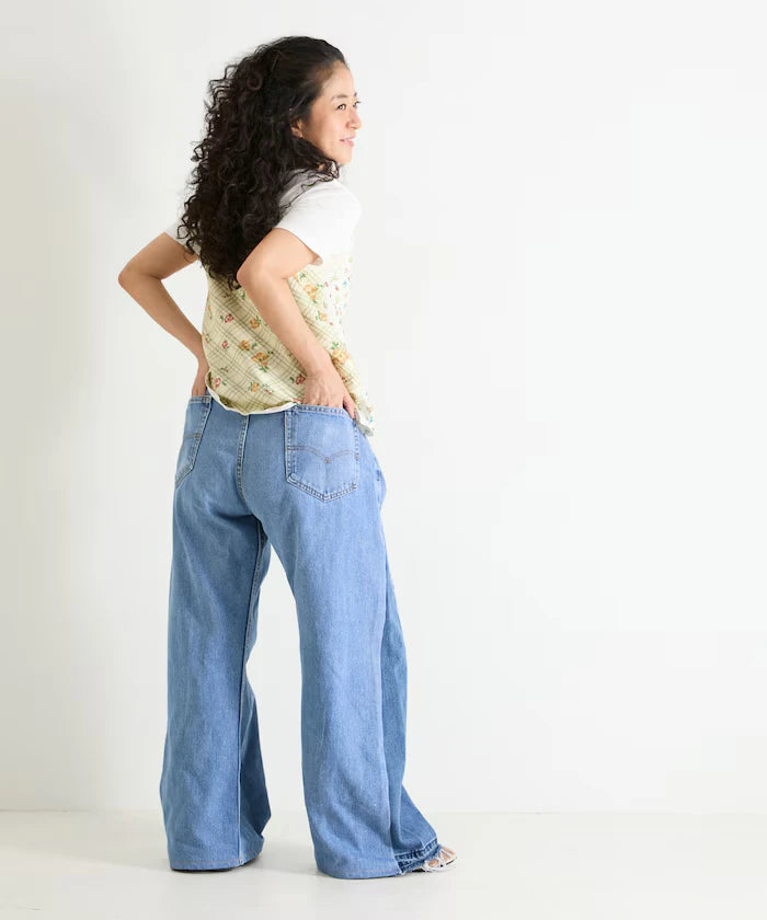 2WAY Floral Satin Camisole