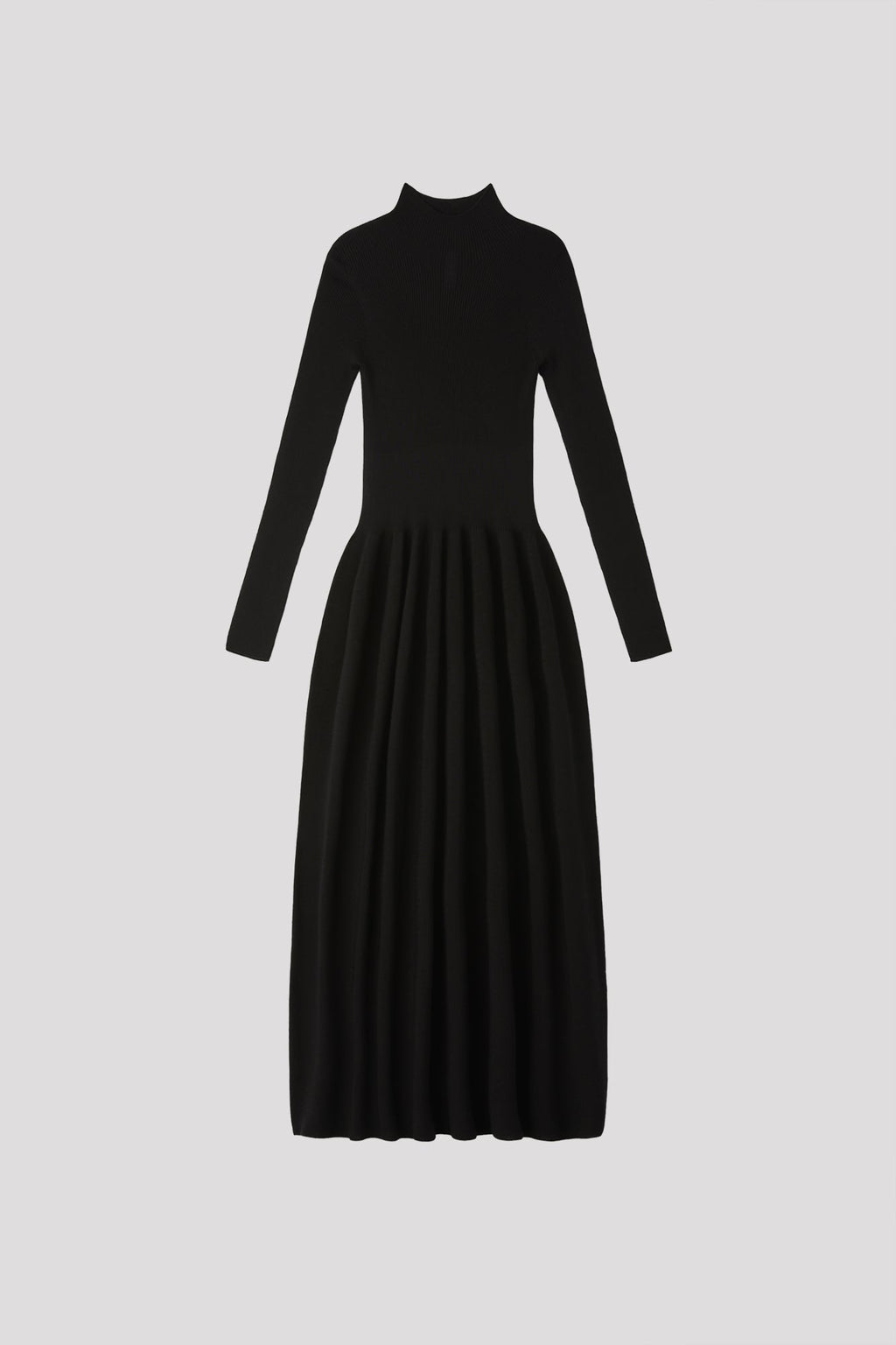 SILK LONG SLEEVE DRESS