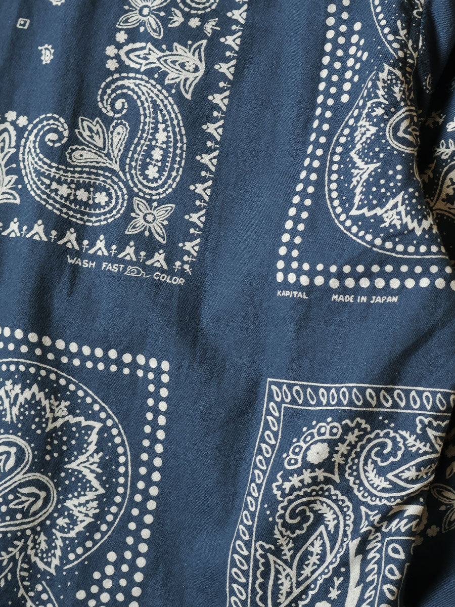 Viera Bandana Pattern Husky Western Shirt