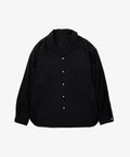 re-engineered overshirt black