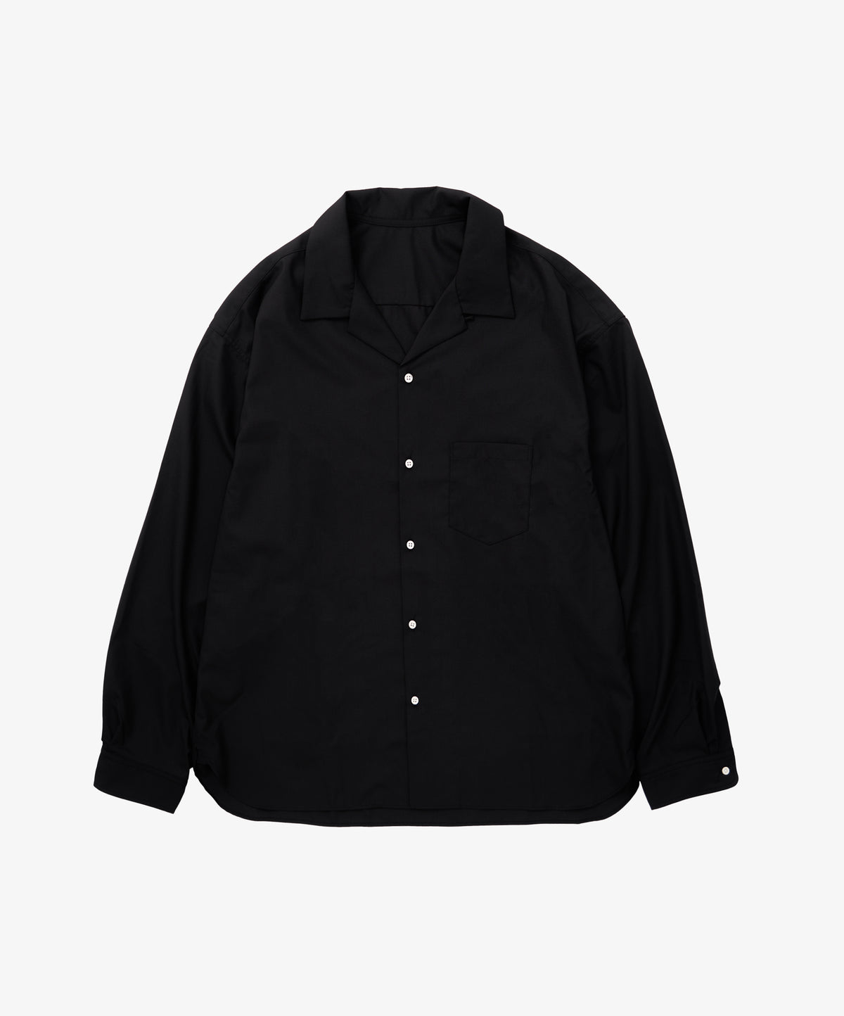 re-engineered overshirt black