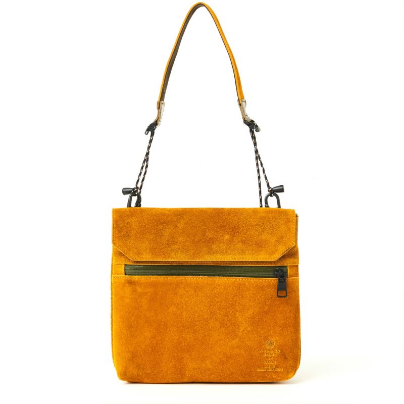 WATER PROOF SUEDE SACOCHE/ORANGE