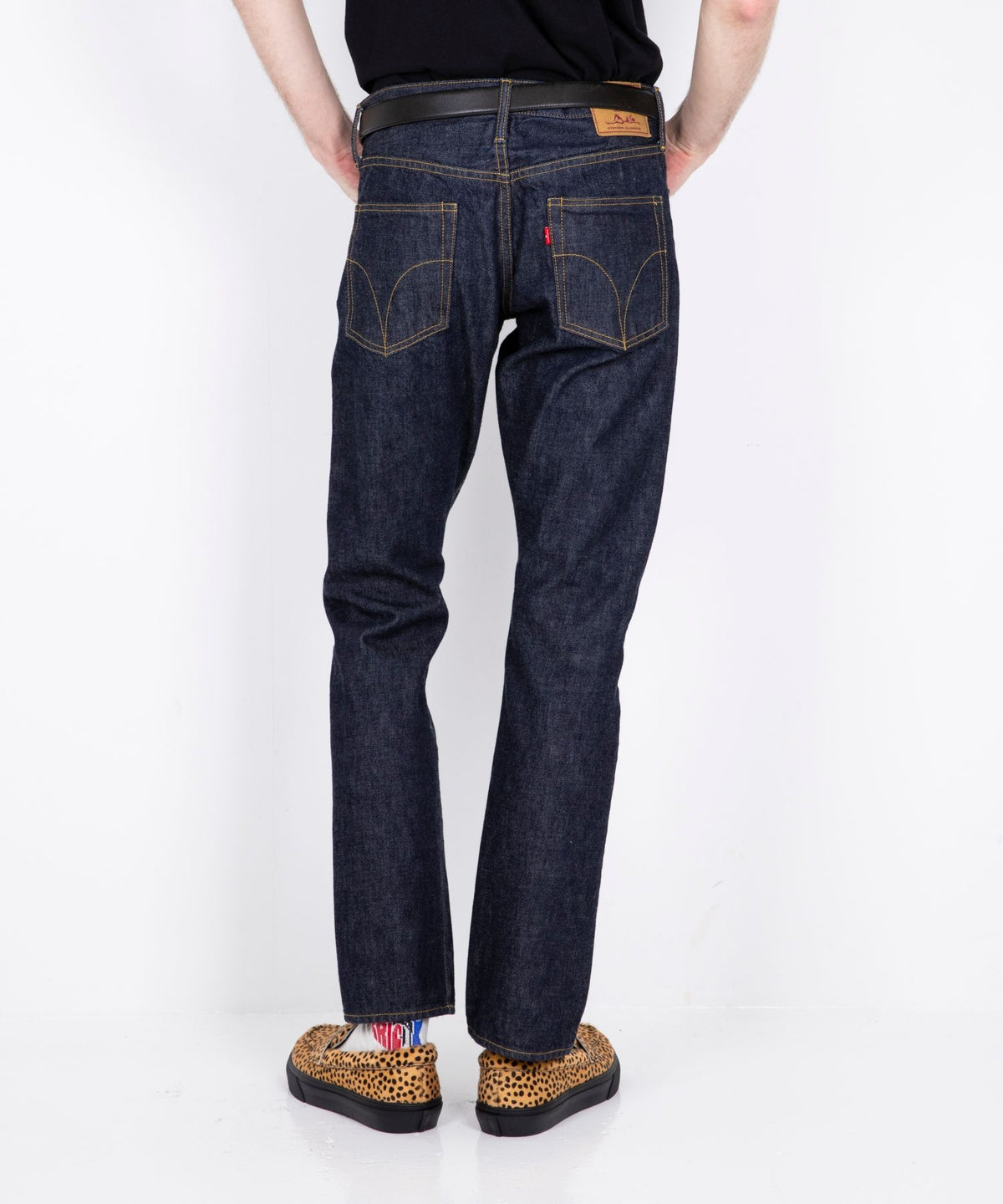 Bootcut denim pants