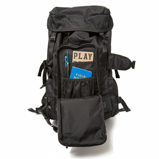 CORDURA DOBBY 305D BACK PACK/BLACK