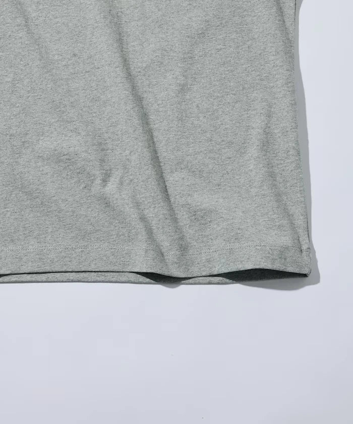 6 Ounce Front Logo Embroidered Crew Neck T-Shirt / One Point Design T-Shirt Left Chest Embroidery First Limited Edition
