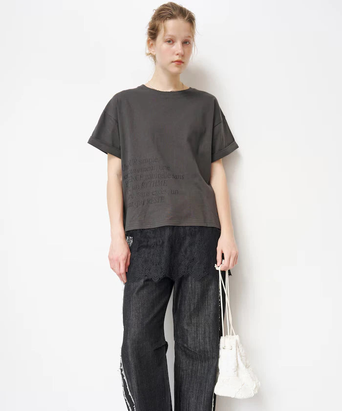 Lacedocking Print T-Shirt 【Limited Edition】