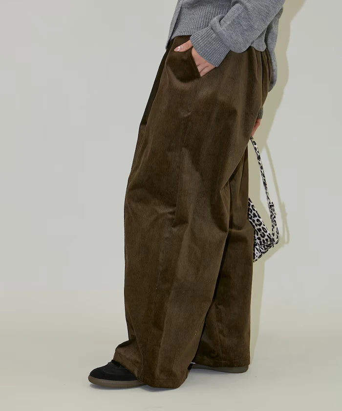 Wide Corduroy Easy Pants [Limited Edition]