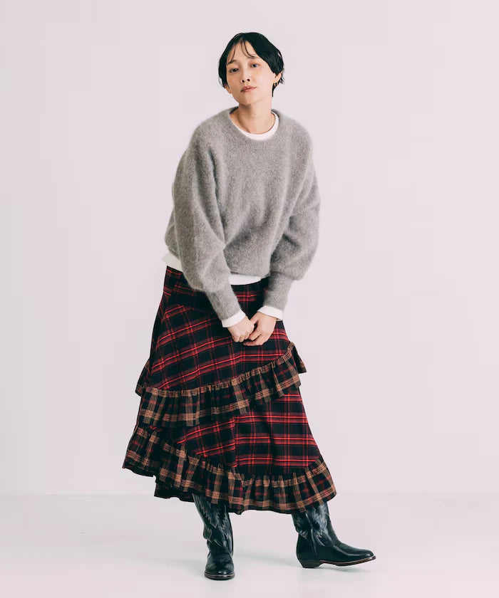 Fluffy Knit Pullover