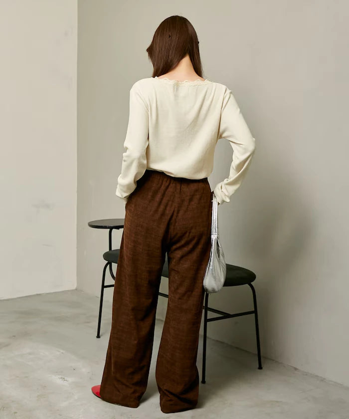 Corduroy Easy Pants