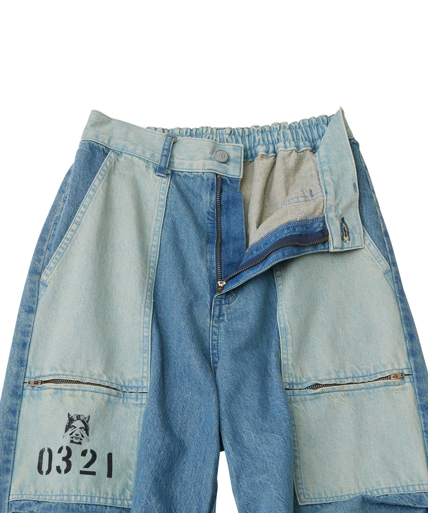 HYSTERIC 0321 Neatuck Wide Pants