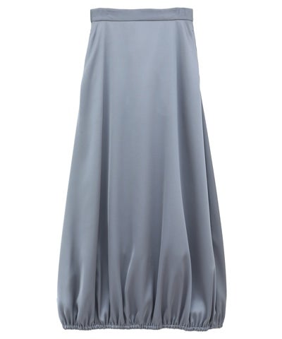 SATIN BALLOON SKIRT