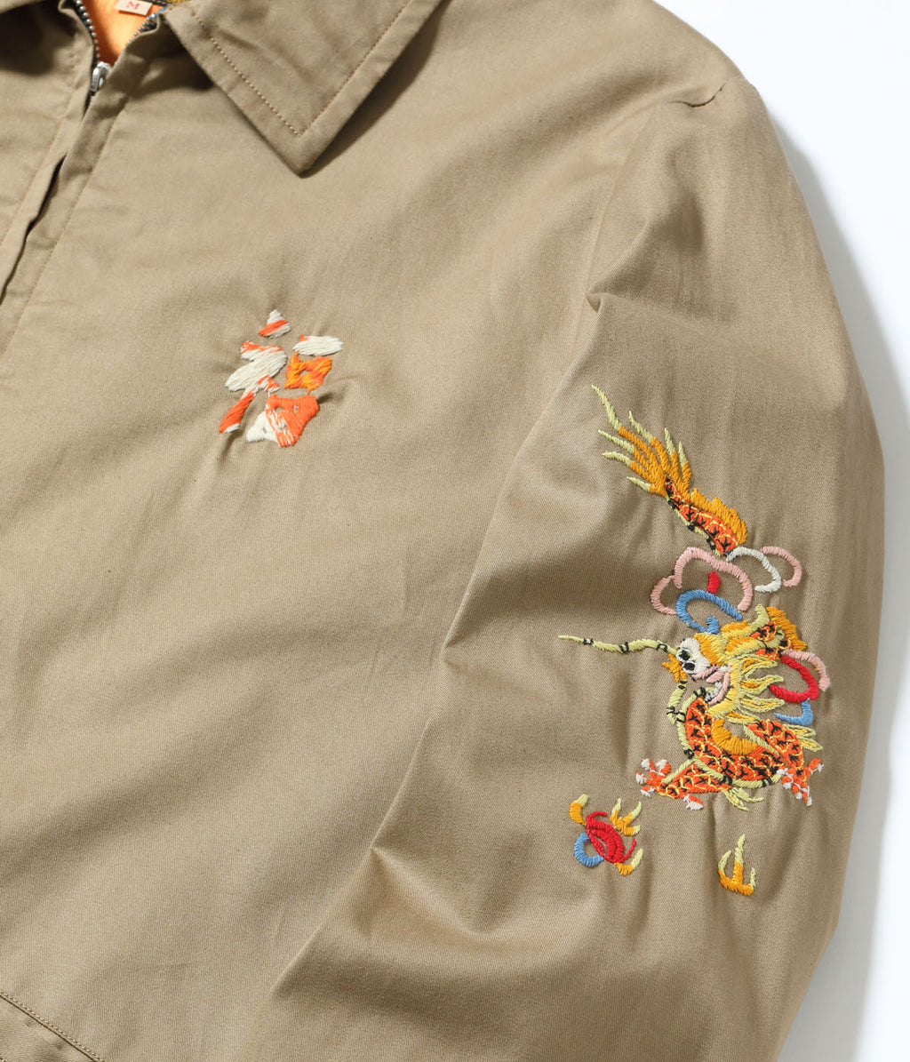 Late 1960s Style Cotton Vietnam Jacket “DRAGON”