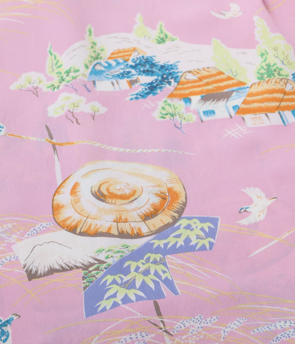Rayon Hawaiian Shirt 'Scarecrow'