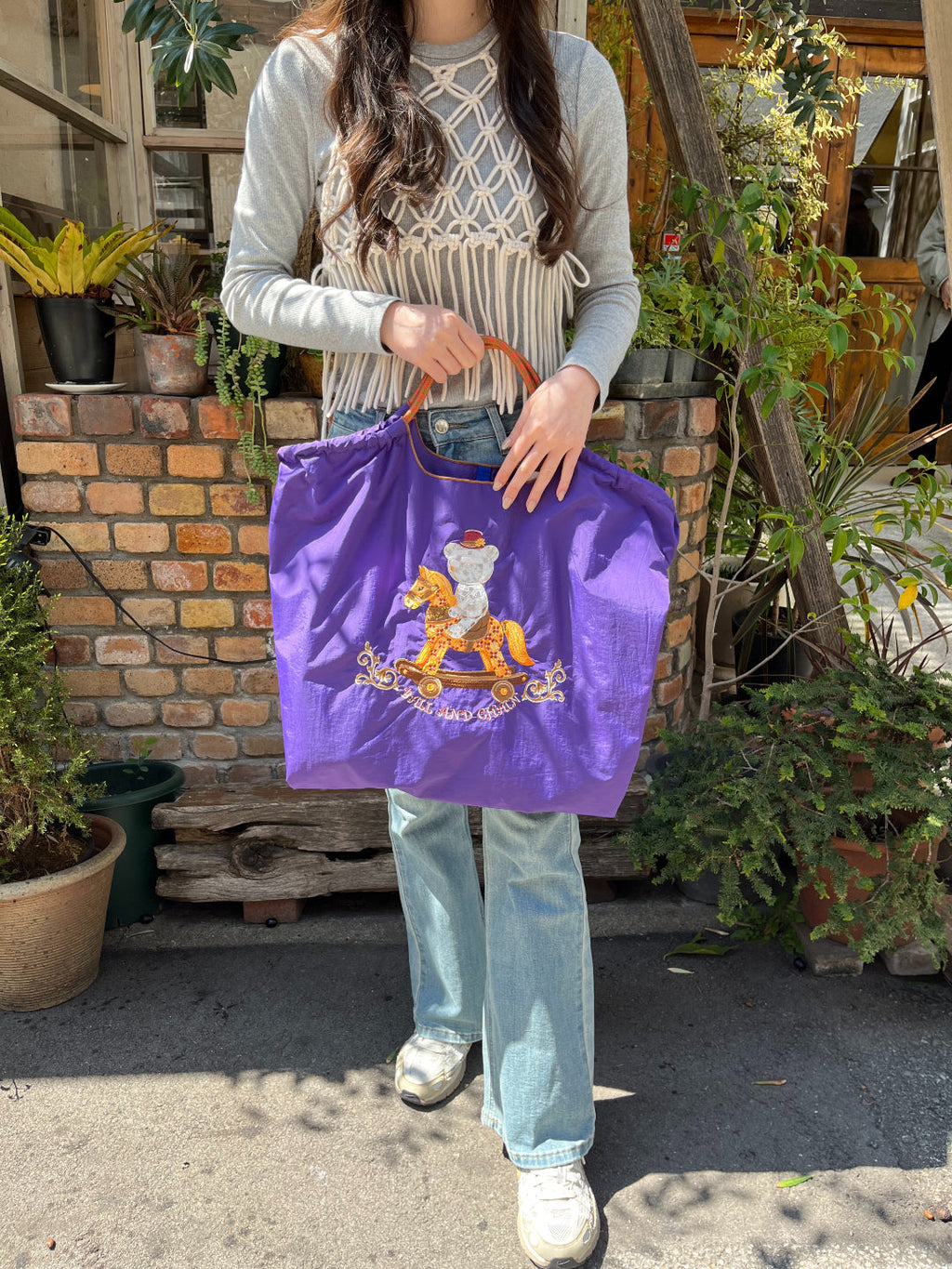 Rocking Horse (木馬) L#16purple-301176