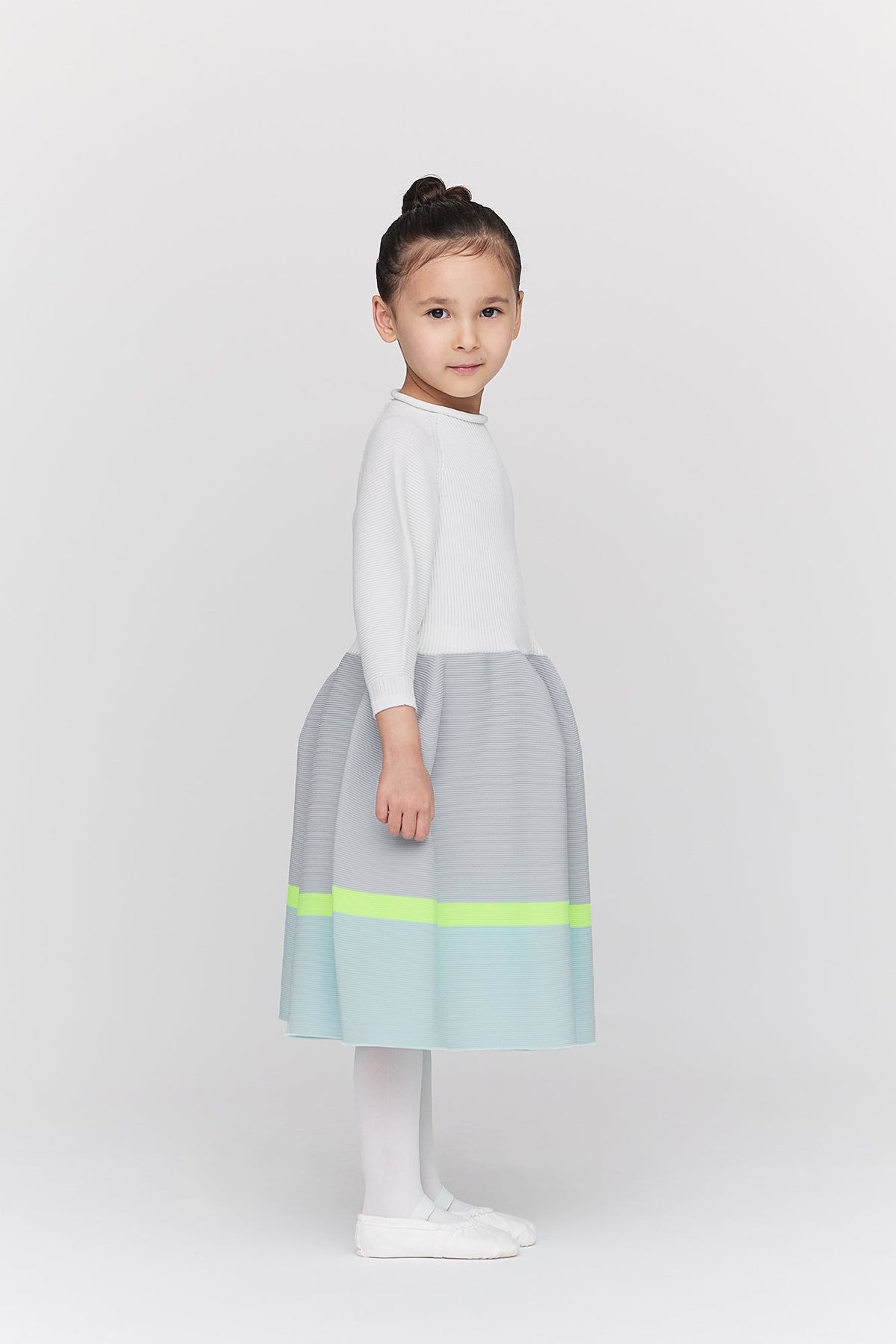 POTTERY KID PUFF SLEEVE DRESS