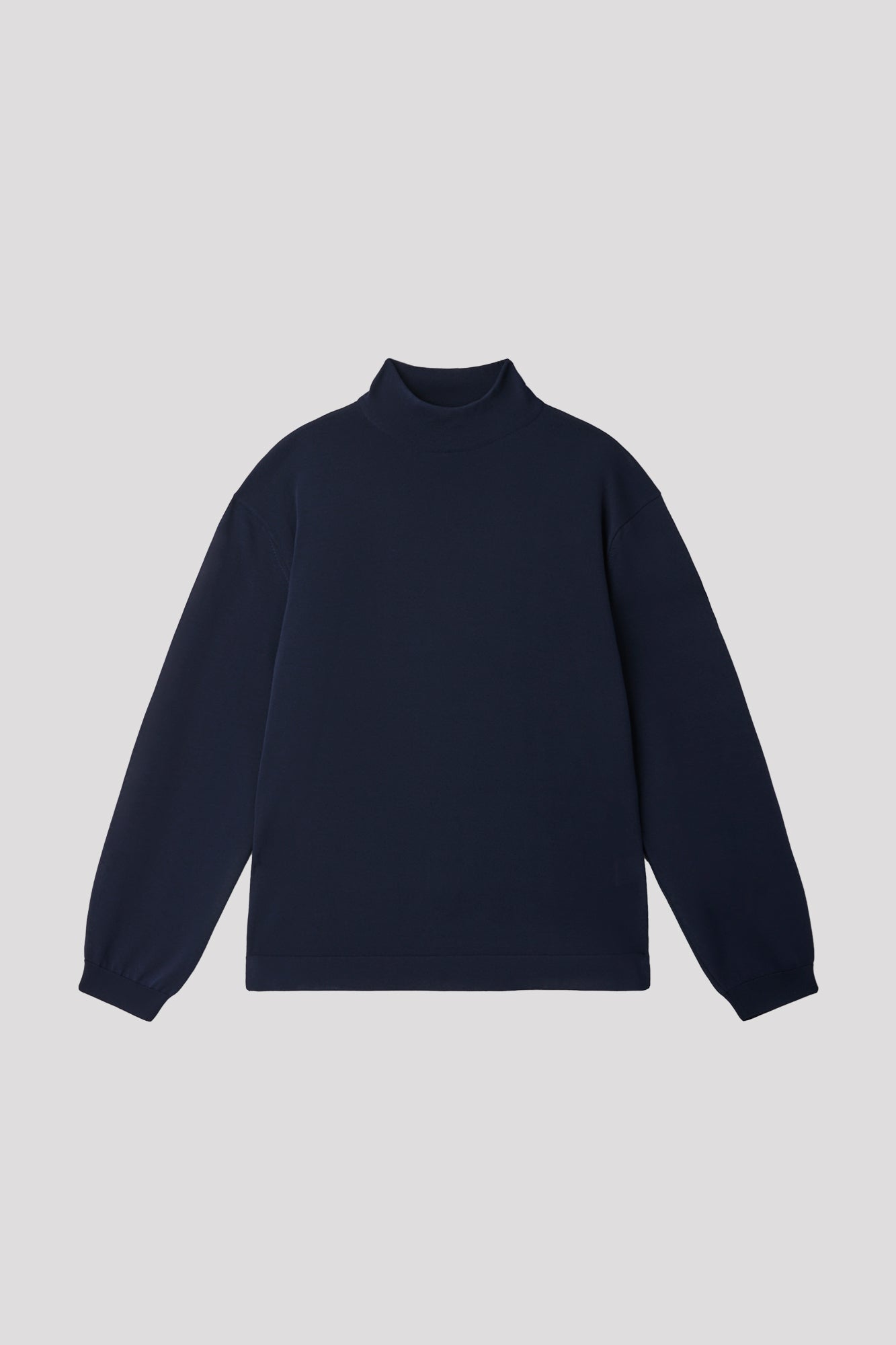 HIGH GAUGE MOCKNECK LONG SLEEVE TOP