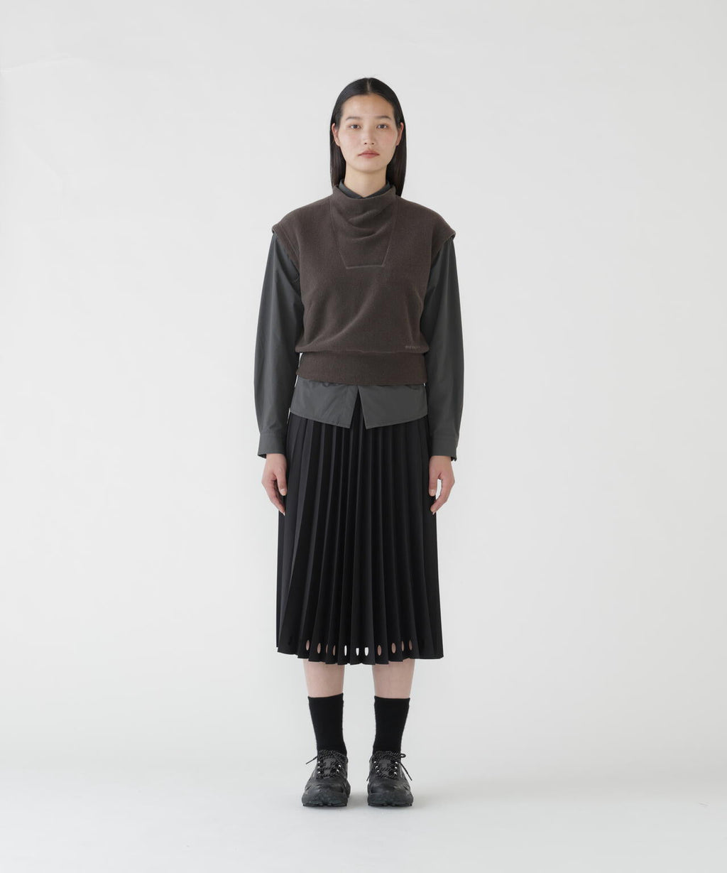 PE warm pile vest (W)