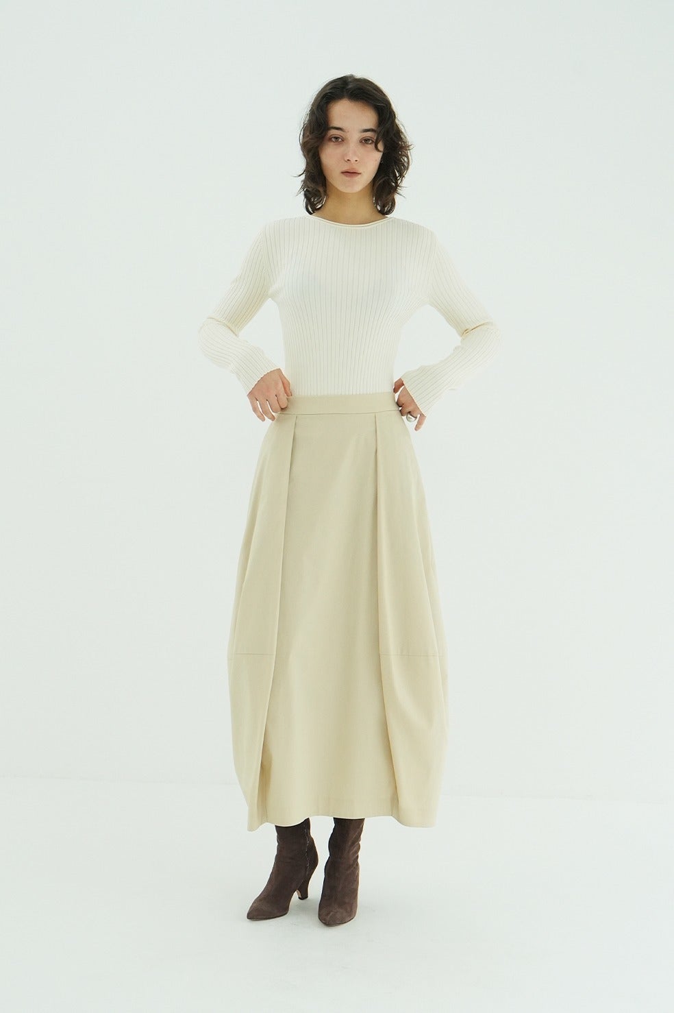 COCOON VOLUME SKIRT