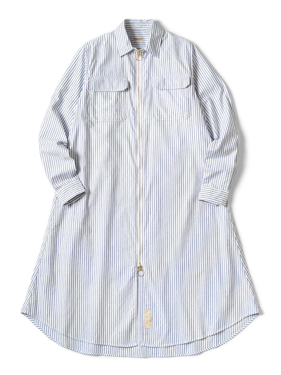 OX Stripe Drizzler Work Shirt Dress